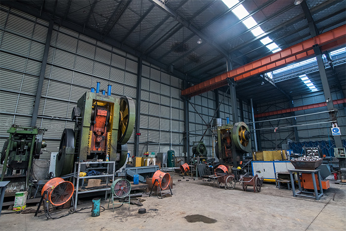 玉树网架配件-锥头加工车间